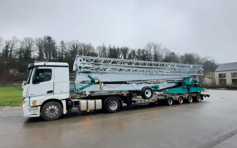 Transport et Déchargement avec Camion Plateau Grue 19T 1/2 journée :  Sepi-location : Location de pompes et groupes électrogène pour les  professionnels